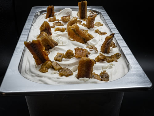 glace au biscuit